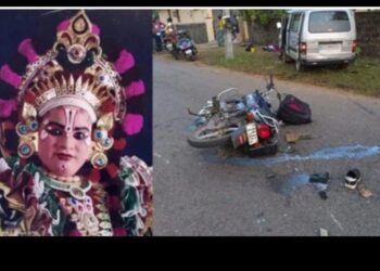 ಮೂಡಬಿದಿರೆ: ಕಾರು ಮತ್ತು ಬೈಕ್ ನಡುವೆ ಅಪಘಾತ:  ಖ್ಯಾತ ಯಕ್ಷಗಾನ ಕಲಾವಿದ, ಹಿರಿಯಡ್ಕ ಮೇಳದ ವೇಣೂರು ವಾಮನ ಕುಮಾರ್ ಮೃತ್ಯು..!!