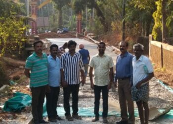 ಭರದಿಂದ ಸಾಗುತ್ತಿದೆ ಕೇಪು- ಕಲ್ಲಂಗಳ ಉಳ್ಳಾಲ್ತಿ ದೈವಸ್ಥಾನ ಸಂಪರ್ಕ ರಸ್ತೆ ಕಾಮಗಾರಿ..!!