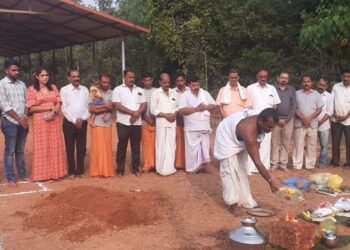 ಕೇಪು: ಅಶೋಕ್ ಇರಾಮೂಲೆ ರವರ ಸ್ಮರಣಾರ್ಥ ನಿರ್ಮಾಣವಾಗಲಿರುವ ರಂಗ ಮಂದಿರಕ್ಕೆ ಶಿಲಾನ್ಯಾಸ ಕಾರ್ಯಕ್ರಮ
