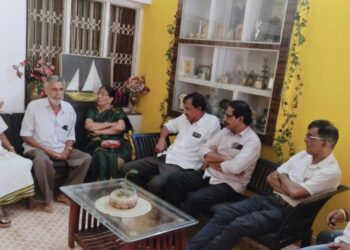 ಪುತ್ತೂರು: ಬ್ಲಾಕ್ ಕಾಂಗ್ರೆಸ್ ನಿಯೋಗದಿಂದ ಹಿರಿಯ ಕಾಂಗ್ರೆಸ್ಸಿಗ  ಚಿಕ್ಕಪ್ಪ ನಾಯ್ಕ್ ರವರ ಭೇಟಿ: ಆರೋಗ್ಯ ವಿಚಾರಣೆ