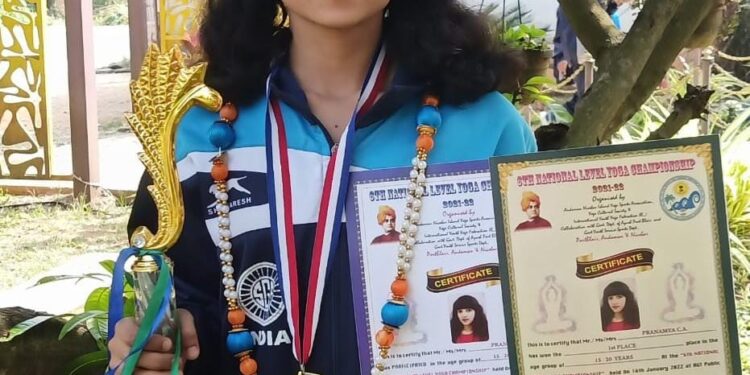 ಪುತ್ತೂರು: ಅಕ್ಷಯ ಕಾಲೇಜಿನ ವಿದ್ಯಾರ್ಥಿನಿಗೆ ರಾಷ್ಟ್ರಮಟ್ಟದ ಪ್ರಶಸ್ತಿ