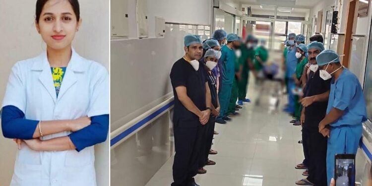 ಸಾವಿನಲ್ಲೂ ಸಾರ್ಥಕತೆ ಮೆರೆದ ನರ್ಸ್:; ಮೆದುಳು ನಿಷ್ಕ್ರಿಯವಾಗಿರುವ ಯುವತಿಯಿಂದ ಅಂಗಾಗ ದಾನ