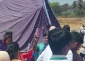 ಬಿರುಗಾಳಿ ಬೀಸಿ ಕಾರ್ಯಕ್ರಮವೊಂದರಲ್ಲಿ ಶಾಮಿಯಾನ ಕುಸಿತ: ಡಾ. ವೀರೇಂದ್ರ ಹೆಗ್ಗಡೆಯವರ ಪುತ್ರಿ ಸಹಿತ ಹಲವು ಗಣ್ಯರು ಪ್ರಾಣಾಪಾಯದಿಂದ ಪಾರು..!!