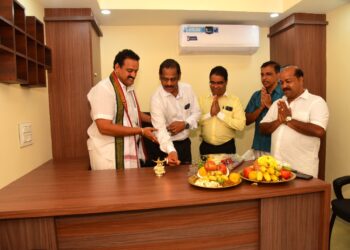 ಪುತ್ತೂರು: ‘ಶ್ರೀ ಎಂಟರ್ಪ್ರೈಸಸ್’ ಸ್ಥಳಾಂತರಗೊಂಡು ಏಳ್ಮುಡಿಯ ಪ್ರಾವಿಡೆನ್ಸ್ ಪ್ಲಾಜಾದಲ್ಲಿ ಶುಭಾರಂಭ