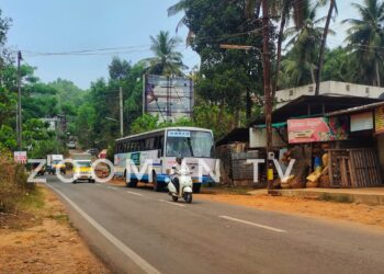 ಬೊಳ್ವಾರು: ಹಂಪ್ಸ್  ಮೇಲೆ ವೇಗವಾಗಿ ಚಲಿಸಿದ ಬಸ್ : ಪ್ರಯಾಣಿಕನಿಗೆ ಗಾಯ…!!