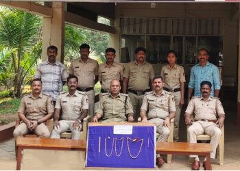 ಧರ್ಮಸ್ಥಳ: ಸ್ನಾನಘಟ್ಟದಲ್ಲಿ  ಯಾತ್ರಿಕರು ಇಟ್ಟಿದ್ದ ಬ್ಯಾಗ್ ನಿಂದ  ಚಿನ್ನಾಭರಣ ಹಾಗೂ ಹಣ ಕಳವುಗೈದ ಪ್ರಕರಣ: ಧರ್ಮಸ್ಥಳ ಪೊಲೀಸರಿಂದ ಆರೋಪಿಯ ಬಂಧನ..!!