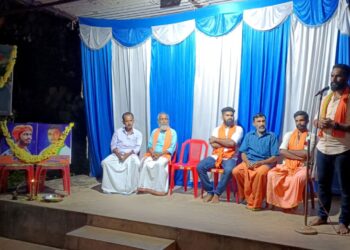 ವಿಟ್ಲ: ವಿ.ಹಿಂ.ಪ.ಬಜರಂಗದಳ ಶ್ರೀಕೃಷ್ಣ ಶಾಖೆ ಪೆರುವಾಯಿ ವತಿಯಿಂದ ಹಿಂದೂ ಮುಖಂಡರಾದ ಜ್ಯೋತಿಷ್ ಮತ್ತು ಹರ್ಷ ರವರಿಗೆ ನುಡಿ ನಮನ