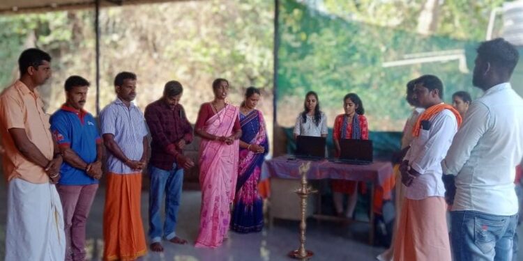 ಕುದ್ರೆಬೆಟ್ಟು: ಶ್ರೀ ಮಣಿಕಂಠ ಭಜನಾ ಮಂದಿರದಲ್ಲಿ ಇ-ಶ್ರಂ ಕಾರ್ಡ್ ನೋಂದಾವಣೆ ಕಾರ್ಯಗಾರ