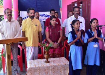 ಪಡಿಬಾಗಿಲು: ಶಾಲೆಯ ನೂತನ ಪ್ರವೇಶ ದ್ವಾರ ಮತ್ತು ಶೌಚಾಲಯ ಉದ್ಘಾಟನೆ