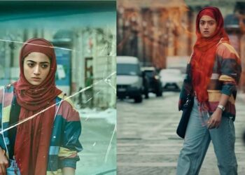 ಹಿಜಾಬ್ ಧರಿಸಿ ಬಂದ ರಶ್ಮಿಕಾ ಮಂದಣ್ಣ: ಕಾಶ್ಮೀರಿ ಆಫ್ರೀನ್ ಪಾತ್ರದಲ್ಲಿ ಕೊಡಗಿನ ಬೆಡಗಿ..!!