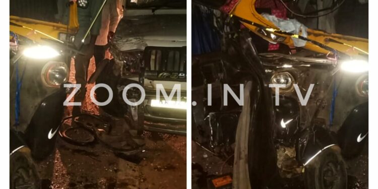 ಪುತ್ತೂರು: ದರ್ಬೆ ಬೈಪಾಸ್ ನಲ್ಲಿ ಆಟೋ ರಿಕ್ಷಾ ಮತ್ತು ಕಾರಿನ ನಡುವೆ ಅಪಘಾತ: ಇಬ್ಬರು ಗಂಭೀರ..!!