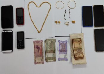 ಸುಳ್ಯ: ಹಾಡಹಗಲೇ ಮನೆಗೆ ನುಗ್ಗಿ ಕಳವುಗೈದ ಪ್ರಕರಣ: ನಾಲ್ವರು ಆರೋಪಿಗಳ ಬಂಧನ: ಸೊತ್ತುಗಳು ವಶ..!!