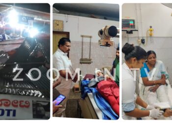 ಪುತ್ತೂರು: ಭಾರೀ ಮಳೆ: ಜಾತ್ರಾ ಗದ್ದೆಯ ಕೆಲ ಅಂಗಡಿಗಳಿಗೆ ಹಾನಿ : ವಿದ್ಯುತ್ ಪ್ರಭಾವಳಿ ಉರುಳಿ ಬಿದ್ದು ಇಬ್ಬರು ಮಹಿಳೆಯರಿಗೆ ಗಾಯ
