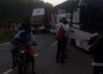 ಬುಡೋಳಿ: ಸರಣಿ ಅಪಘಾತ: ಗಂಟೆಗಟ್ಟಲೆ ಟ್ರಾಫಿಕ್‌ ಜಾಂ..!!