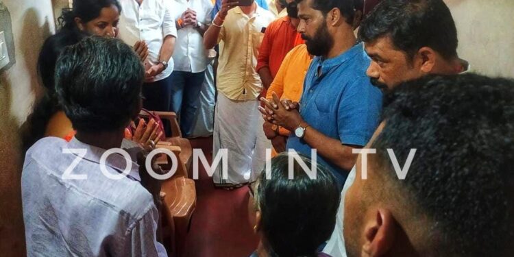 ಮೆಚ್ಚುಗೆಗೆ ಪಾತ್ರವಾದ ಹರ್ಷ ಕುಟುಂಬ: ಆರ್.ಎಸ್. ಎಸ್. ಕಾರ್ಯಕರ್ತ ಜ್ಯೋತಿಷ್ ಮನೆಗೆ ಭೇಟಿ: ಆರ್ಥಿಕ ಹಾಗೂ ಮಗುವಿನ ವಿದ್ಯಾಭ್ಯಾಸಕ್ಕೆ ಸಹಾಯ