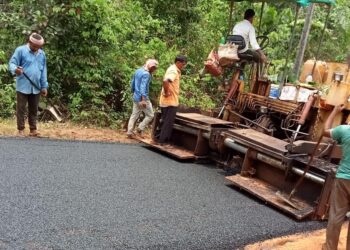 ವಿಟ್ಲ: ಕುದ್ದುಪದವು ದಂಬೆ ರಸ್ತೆ ಮರು ಡಾಮರೀಕರಣ