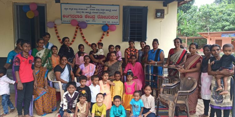ಪುತ್ತೂರು: ರೋಟರಿಪುರ ಅಂಗನವಾಡಿ ಕೇಂದ್ರದಲ್ಲಿ ಮಕ್ಕಳ ಬೀಳ್ಕೊಡುಗೆ ಕಾರ್ಯಕ್ರಮ