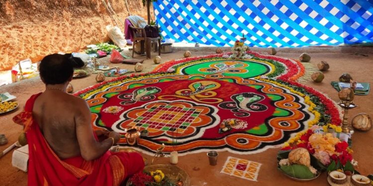 ಅಜ್ಜಿಕಲ್ಲು: ಶ್ರೀ ಶಕ್ತಿ ಜಠಾಧಾರಿ ಭಜನಾ ಮಂದಿರದ ಜೀರ್ಣೋದ್ದಾರ ಕಾರ್ಯದ ಪ್ರಯುಕ್ತ ‘ಸರ್ಪ ಸಂಸ್ಕಾರ ಹಾಗೂ ಆಶ್ಲೇಷ ಬಲಿ ಪೂಜೆ’