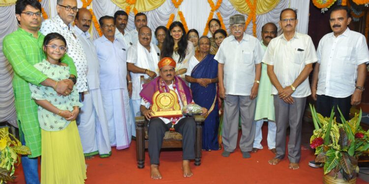 ರಾಜ್ಯ ಸಹಕಾರಿ ರತ್ನ ಪ್ರಶಸ್ತಿ ಪುರಸ್ಕೃತ ಸೀತಾರಾಮ ರೈ ಸವಣೂರು ರವರಿಗೆ ಆಳ್ವಫಾರ್ಮ್ಸ್ ನಲ್ಲಿ ಗೌರವಾರ್ಪಣೆ