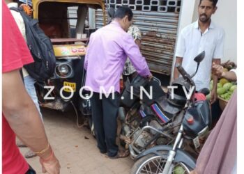 ಪುತ್ತೂರು: ಆಟೋ ರಿಕ್ಷಾ, ಬೈಕ್  ಡಿಕ್ಕಿ: ಅಪಘಾತ ನೋಡುತ್ತಾ  ಮತ್ತೊಂದು ಆಟೋ ರಿಕ್ಷಾಕ್ಕೆ ಡಿಕ್ಕಿ ಹೊಡೆದ ಆಟೋ ರಿಕ್ಷಾ..!!