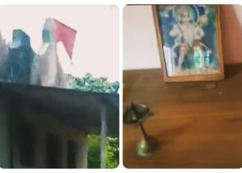 ಕಡಬ: ಚರ್ಚ್ ಗೋಪುರದ ಶಿಲುಬೆ ತೆಗೆದು, ಪ್ರಾರ್ಥನ ಮಂದಿರದ ಒಳಗಡೆ ಹನುಮಂತನ ಫೋಟೋವಿಟ್ಟ ಆರೋಪ: ಚರ್ಚ್ ಫಾದರ್ ನಿಂದ ಪೊಲೀಸ್ ಠಾಣೆಗೆ ದೂರು:; ಪ್ರಕರಣ ದಾಖಲು..!!