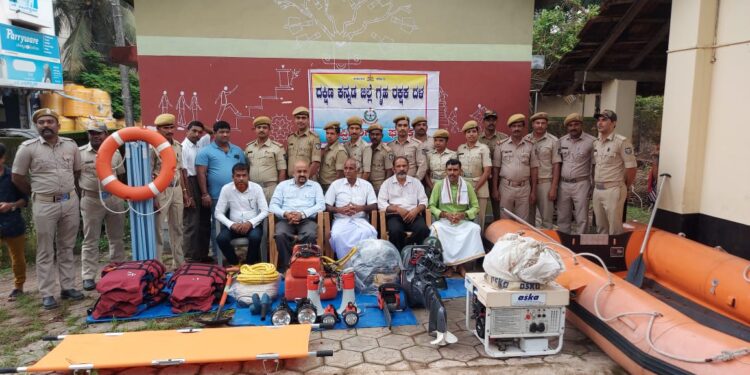 ಉಪ್ಪಿನಂಗಡಿ: ಸಜ್ಜಾಗಿ ನಿಂತ ಗೃಹರಕ್ಷಕದಳ ಪ್ರವಾಹರಕ್ಷಣಾ ತಂಡ