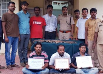 ಜೀವಂತ ಉಡಗಳ ಮಾರಾಟಕ್ಕೆ ಯತ್ನ: ಮೂವರು ಅರೆಸ್ಟ್​