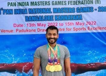 ಮಾಸ್ಟರ್ಸ್ ಗೇಮ್ಸ್: ಪುತ್ತೂರಿನ ಬಾಲವನದಲ್ಲಿ ಸಾಧಕರನ್ನು ಸೃಷ್ಟಿಸಿದ ಈಜುಪಟು ‘ಪಾರ್ಥ’ ವಾರಣಾಶಿಗೆ ನಾಲ್ಕು ಚಿನ್ನದ ಪದಕ