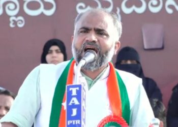 ಮಂಗಳೂರು: ಎಸ್.ಡಿ.ಪಿ.ಐ. ವತಿಯಿಂದ ಜನಾಧಿಕರ ಸಮಾವೇಶ:  ಮಳಲಿ ಮಸೀದಿಯ ಒಂದು ಇಟ್ಟಿಗೆಯನ್ನು ಬಿಟ್ಟು ಕೊಡಲಾರೆವು: “Violence likes us.. We can’t Avoid” – ಕೆ ಜಿ ಎಫ್ 2 ಡೈಲಾಗ್ ಹೇಳಿದ ರಿಯಾಜ್ ಫರಂಗಿಪೇಟೆ..!!