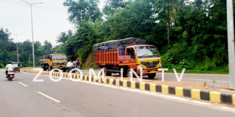 ಪುತ್ತೂರು: ಕೆಮ್ಮಾಯಿ ಬಳಿ ಲಾರಿ-ಲಾರಿ ಡಿಕ್ಕಿ..!!