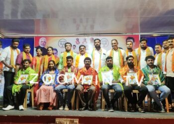 ಬಿಜೆಪಿ ಯುವಮೋರ್ಚಾ ವತಿಯಿಂದ ಪುತ್ತೂರು ನಗರ ಮತ್ತು ಗ್ರಾಮಾಂತರ ಮಂಡಲದ ಸಾಧಕರಿಗೆ ಸನ್ಮಾನ