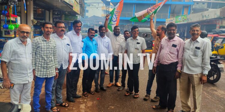 ವಾಯುವ್ಯ ಶಿಕ್ಷಣ ಹಾಗೂ ದಕ್ಷಿಣ ಪದವೀಧರ ಕ್ಷೇತ್ರದಲ್ಲಿ ಕಾಂಗ್ರೆಸ್ ಅಭ್ಯರ್ಥಿಗಳು ಜಯಗಳಿಸಿದ ಹಿನ್ನೆಲೆ: ಪುತ್ತೂರಿನಲ್ಲಿ ಕಾಂಗ್ರೆಸ್ ನಿಂದ ಸಂಭ್ರಮಾಚರಣೆ