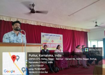 ವಿವೇಕಾನಂದ ಕಾನೂನು ಮಹಾವಿದ್ಯಾಲಯದಲ್ಲಿ ವಿಶೇಷ ಕಾರ್ಯಾಗಾರ: ಆರೋಗ್ಯವಿದ್ದರೆ ಮಾತ್ರ ಎಲ್ಲವು ಸಾಧ್ಯ: ಸುನೀಲ್ ರಾಮಕೃಷ್ಣ