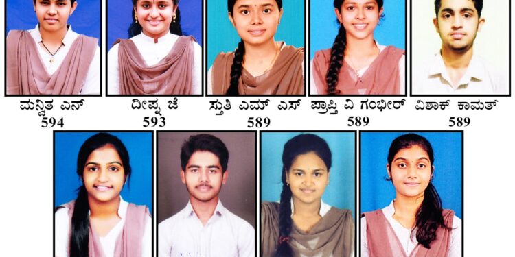 ಪಿಯುಸಿ ಫಲಿತಾಂಶ: ರಾಜ್ಯ ಮಟ್ಟದಲ್ಲಿ ಮಿಂಚಿದ ವಿವೇಕಾನಂದ ಪದವಿ ಪೂರ್ವ ಕಾಲೇಜಿನ ವಿದ್ಯಾರ್ಥಿಗಳು: ವಾಣಿಜ್ಯ ವಿಭಾಗದ ದೀಪ್ನಾ ಜೆ ತಾಲೂಕಿಗೆ ಪ್ರಥಮ, ರಾಜ್ಯಕ್ಕೆ ನಾಲ್ಕನೇ ರ್ಯಾಂಕ್ ವಿಜ್ಞಾನ ವಿಭಾಗದ ಮನ್ವಿತ ಎನ್ ಪಿ ತಾಲೂಕಿಗೆ ಪ್ರಥಮ, ರಾಜ್ಯಕ್ಕೆ ಐದನೇ ರ್ಯಾಂಕ್ ಕಲಾ ವಿಭಾಗದ ವಸುದೇವ ತಿಲಕ್ ತಾಲೂಕಿಗೆ ಪ್ರಥಮ