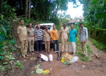 ಉಪ್ಪಿನಂಗಡಿ: ಪುತ್ತೂರು ತಹಶೀಲ್ದಾರ್ ರಮೇಶ್ ಬಾಬು ನೇತೃತ್ವದ ಗೃಹರಕ್ಷಕದಳ ಪ್ರವಾಹ ರಕ್ಷಣಾ ತಂಡದಿಂದ ಅಪಾಯಕಾರಿ ಮರದ ಗೆಲ್ಲುಗಳ ತೆರವು