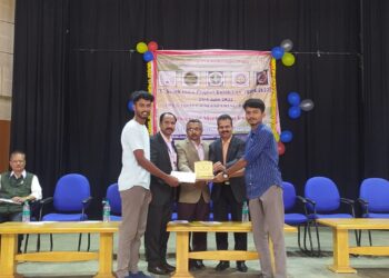 ತಿಪಟೂರು ಕಲ್ಪತರು ಇನ್ಸ್ಟಿಟ್ಯೂಟ್ ಆಫ್ ಟೆಕ್ನಾಲಜಿ ಮೆಕ್ಯಾನಿಕಲ್ ಇಂಜಿನಿಯರಿಂಗ್ ವಿಭಾಗದಿಂದ  ‘South India Project exhibition’: ಶ್ರೀ ಧರ್ಮಸ್ಥಳ ಮಂಜುನಾಥೇಶ್ವರ ಪಾಲಿಟೆಕ್ನಿಕ್ ಸಿವಿಲ್ ಇಂಜಿನಿಯರಿಂಗ್ ವಿಭಾಗದ ವಿದ್ಯಾರ್ಥಿಗಳಿಗೆ ತೃತೀಯ ಬಹುಮಾನ