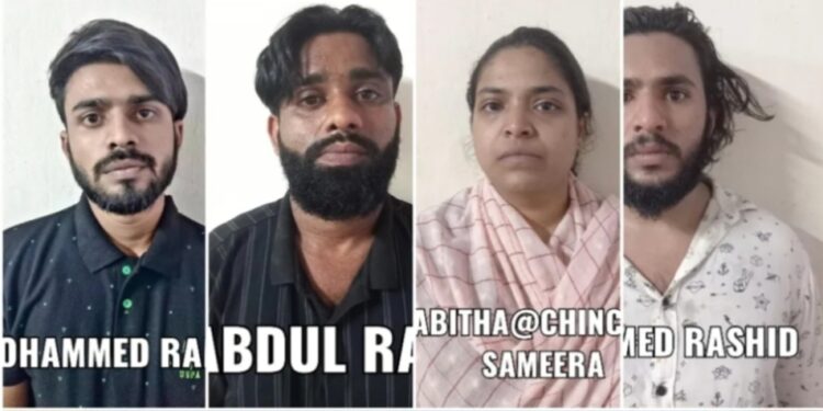 ಬೆಂಗಳೂರಿನಿಂದ ಮಂಗಳೂರಿಗೆ ಮಾದಕ ವಸ್ತು ಸಾಗಾಟ: ಮಂಗಳೂರು ಸಿಸಿಬಿ ಪೊಲೀಸರಿಂದ ಮಹಿಳೆ ಸೇರಿ ನಾಲ್ವರ ಸೆರೆ