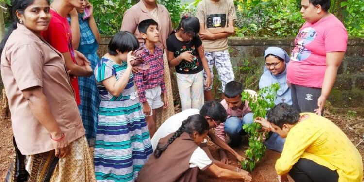 ಪುತ್ತೂರು: ಸರ್ವೋದಯ ವಿಶೇಷ ಶಾಲೆಯಲ್ಲಿ ಪರಿಸರ ದಿನಾಚರಣೆ