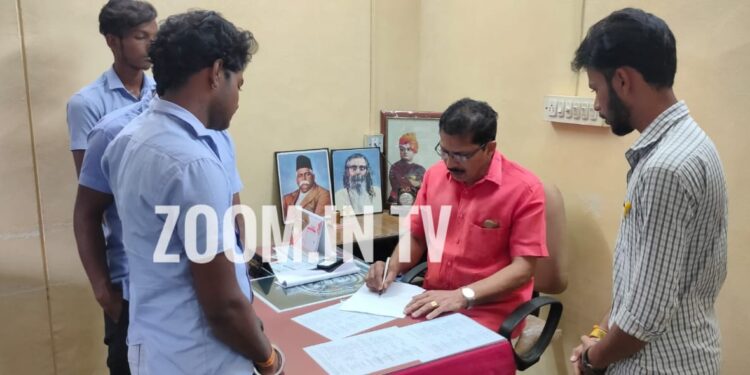 ಬೆಟ್ಟಂಪಾಡಿ: ಸರಕಾರಿ ಕಾಲೇಜಿನಲ್ಲಿ ತರಗತಿಯೊಳಗೆ ಹಿಜಾಬ್ ಧರಿಸುತ್ತಿರುವ ಆರೋಪ: ವಿದ್ಯಾರ್ಥಿಗಳಿಂದ ಶಾಸಕರಿಗೆ ದೂರು..!!