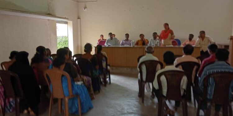 ಕೋಡಿಂಬಾಡಿ: ಹಕ್ಕು ಪತ್ರ ಫಲಾನುಭವಿಗಳಿಗೆ ನಿವೇಶನ ಗುರುತಿಸುವಿಕೆ