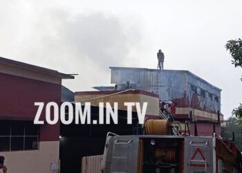 ವಿಟ್ಲ:ಹಾಳೆ ತಟ್ಟೆ ತಯಾರಿಕಾ ಘಟಕ ಇಕೋ ವಿಶನ್ ನಲ್ಲಿ ಆಕಸ್ಮಿಕ ಬೆಂಕಿ…!!!