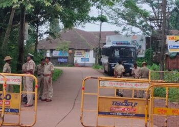 ಬಿಜೆಪಿ ಮುಖಂಡ ಪ್ರವೀಣ್ ನೆಟ್ಟಾರ್ ರವರ ಮೃತದೇಹದ ಮೆರವಣಿಗೆ ಹಿನ್ನಲೆ: ಪುತ್ತೂರಿನಾದ್ಯಂತ ಬಿಗಿ ಪೊಲೀಸ್ ಬಂದೋಬಸ್ತ್