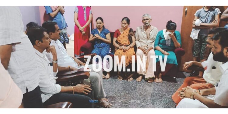 ಪ್ರವೀಣ್ ನೆಟ್ಟಾರು ನಿವಾಸಕ್ಕೆ ಶಾಸಕ ಉಮಾನಾಥ್ ಕೋಟ್ಯಾನ್ ಭೇಟಿ