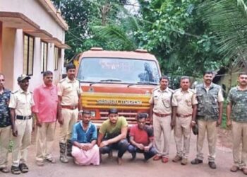 ಸುಳ್ಯ: ಅಕ್ರಮ ಮರದ ದಿಮ್ಮಿ ಸಾಗಾಟ: ನಾಲ್ವರ ವಿರುದ್ದ ಪ್ರಕರಣ ದಾಖಲು..!!