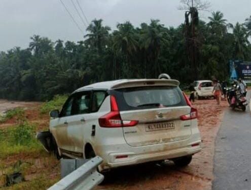 ಬಂಟ್ವಾಳ: ಕಾರುಗಳ ಮಧ್ಯೆ ಡಿಕ್ಕಿ: ಓರ್ವ ಗಂಭೀರ