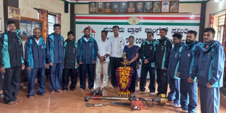 ಪುತ್ತೂರು: ಕಾಂಗ್ರೆಸ್ ‘ಪ್ರಕೃತಿ ವಿಕೋಪ ನಿರ್ವಹಣಾ’ ತಂಡ ಉದ್ಘಾಟನೆ