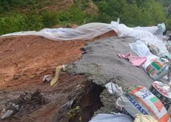 ಶಿರಾಢಿಘಾಟ್‌ನಲ್ಲಿ ಮತ್ತೆ ಭೂಕುಸಿತ: ಘನ ವಾಹನಗಳ ಸಂಚಾರಕ್ಕೆ ನಿಷೇಧ