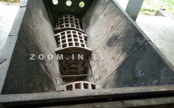 ಸ್ಮಶಾನವನ್ನೂ ಬಿಡದ ಕಳ್ಳರು: ಶವ ದಹನದ ಸಿಲಿಕಾನ್ ಬ್ಲಾಕ್ ಕಳವು..!!