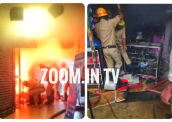 ಪುತ್ತೂರು: ಕೆಎಸ್ಸಾರ್ಟಿಸಿ ಕಮರ್ಷಿಯಲ್ ಕಾಂಪ್ಲೆಕ್ಸ್ ನಲ್ಲಿ ಜ್ಯೂಸ್ ಸೆಂಟರ್ ಗೆ ಬೆಂಕಿ..!!!