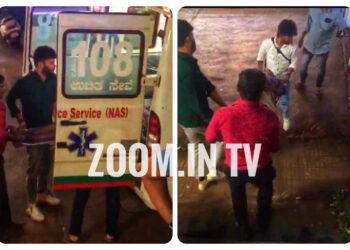 ಪುತ್ತೂರು: ಕೆ. ಎಸ್.ಆರ್.ಟಿ.ಸಿ ವಾಣಿಜ್ಯ ಸಂಕೀರ್ಣದ ಮೆಟ್ಟಿಲಿನಿಂದ ಬಿದ್ದು ವ್ಯಕ್ತಿ ಅಸ್ವಸ್ಥ: ಆಂಬ್ಯುಲೆನ್ಸ್ ಮೂಲಕ ಆಸ್ಪತ್ರೆಗೆ ಕಳುಹಿಸಿದ ಸ್ಥಳೀಯರು